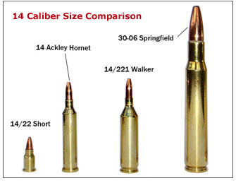 14 caliber bullet size comparison